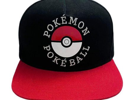 Unisex hat Pokémon Trainer 58 cm Black Red One size For Discount