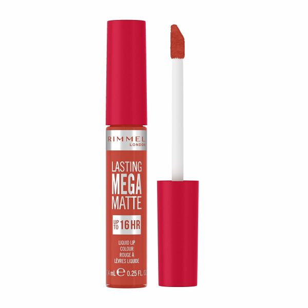 Liquid lipstick Rimmel London Lasting Mega Matte Nº 920 Scarlet Flames 7,4 ml Online Sale