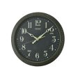 Wall Clock Seiko QXA815K Black Plastic For Cheap