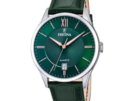 Men s Watch Festina F20426 7 Green For Cheap