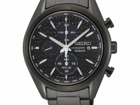 Men s Watch Seiko SSC773P1 Black For Discount