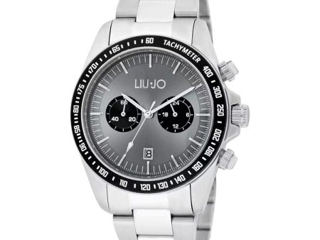 Men s Watch LIU JO TLJ2117 Grey Silver Online Hot Sale