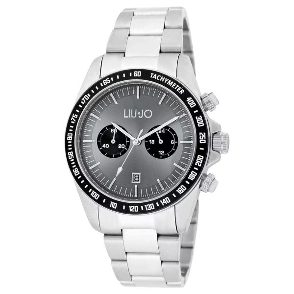 Men s Watch LIU JO TLJ2117 Grey Silver Online Hot Sale