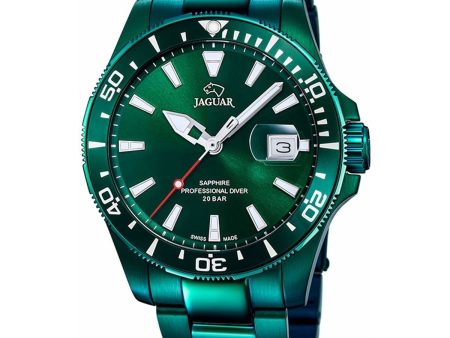 Men s Watch Jaguar J988 1 Green For Sale