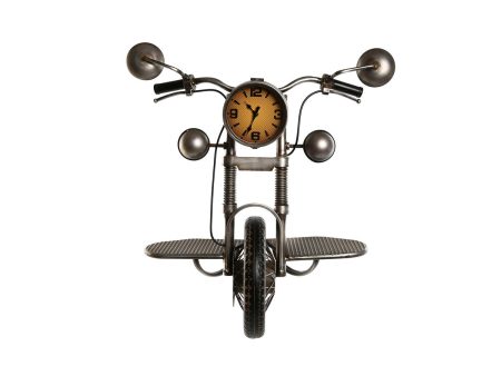 Wall Clock Home ESPRIT Black Silver Metal 60 x 30 x 78 cm Discount