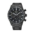 Men s Watch Seiko SSB415P1 Black on Sale