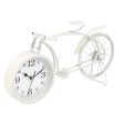 Table clock Bicycle White Metal 38 x 20 x 4 cm (4 Units) For Discount