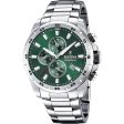 Men s Watch Festina F20463 3 Green Silver on Sale