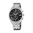 Men s Watch Festina F6854 8 Black Silver Discount