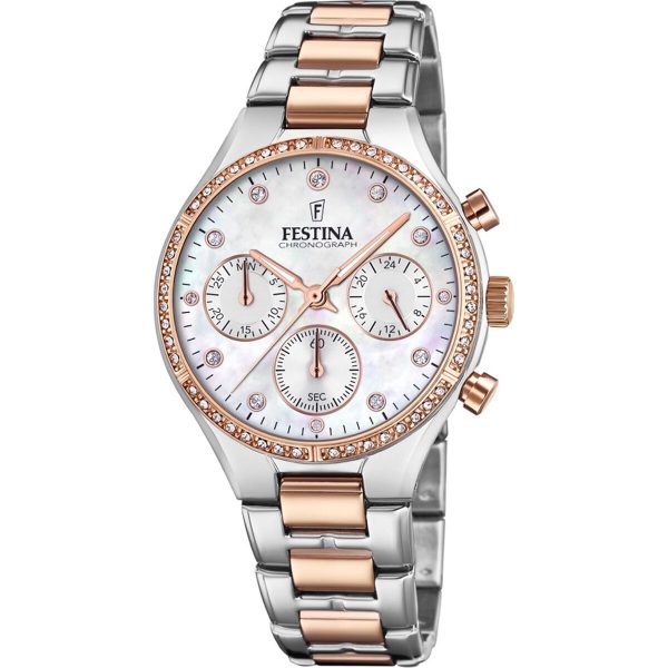 Men s Watch Festina F20403 1 Silver Online Hot Sale