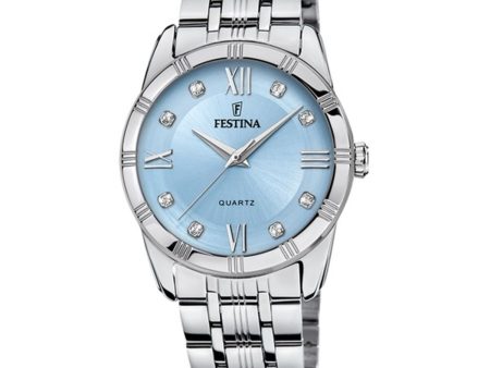 Men s Watch Festina F16940 E Silver Online Sale