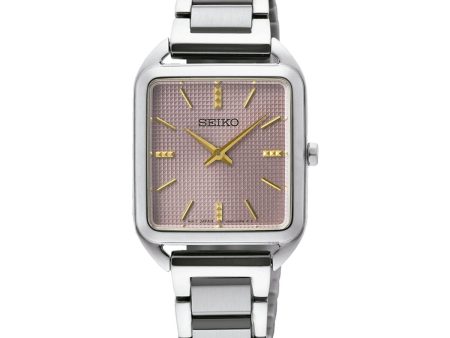 Men s Watch Seiko SWR077P1 Pink Silver For Sale