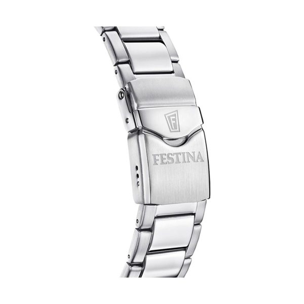 Men s Watch Festina F20665 1 Silver Sale