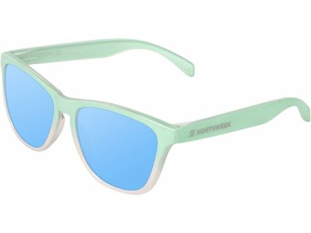 Unisex Sunglasses Northweek Gradiant Ø 47 mm White Green Online