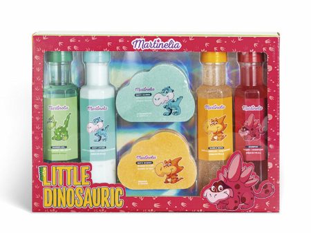 Bath Set Martinelia Little Dinosauric Children s 6 Pieces Supply