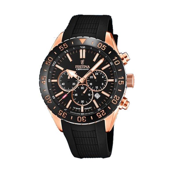 Men s Watch Festina F20516 2 Black Sale