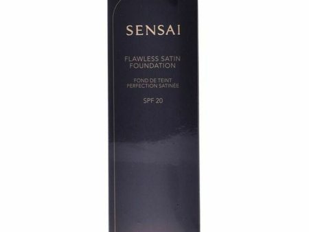 Liquid Make Up Base Lawless Satin Foundation Sensai 4973167228661 30 ml Hot on Sale