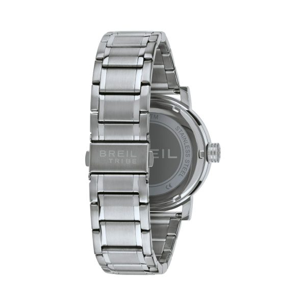 Men s Watch Breil EW0590 Black Silver (Ø 43 mm) Cheap