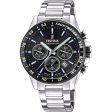 Men s Watch Festina F20560 5 Black Silver Discount