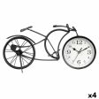 Table clock Bicycle Black Metal 40 x 19,5 x 7 cm (4 Units) Discount