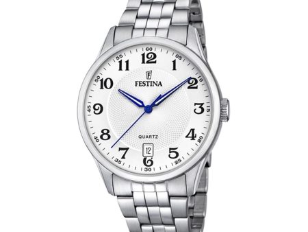 Men s Watch Festina F20425 1 Silver For Discount