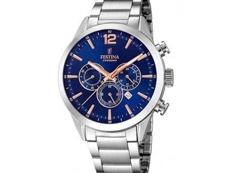 Men s Watch Festina F20343 9 Silver Online