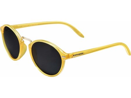 Unisex Sunglasses Northweek Vesca Shine Ø 47 mm Black Yellow For Discount