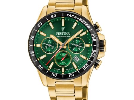 Men s Watch Festina F20634 4 Green Online Hot Sale