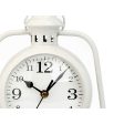 Table clock Lamp White Metal 17 x 25 x 11,3 cm (4 Units) Online Sale