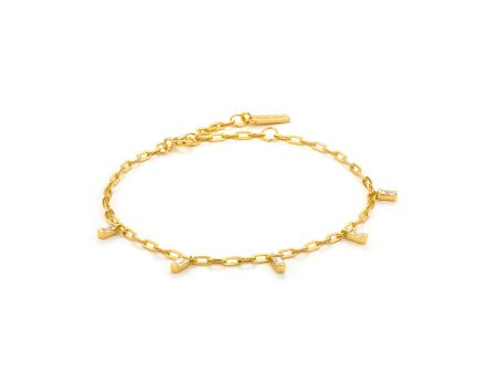 Ladies  Bracelet Ania Haie B018-01G 19 cm For Cheap