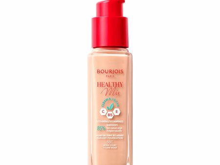 Liquid Make Up Base Bourjois Healthy Mix Nº 50C Rose ivory 30 ml Hot on Sale