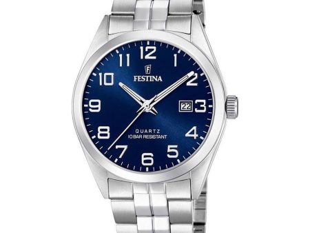 Men s Watch Festina F20437 3 Silver (Ø 40 mm) Cheap