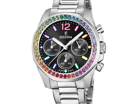 Men s Watch Festina F20606 3 Silver For Cheap