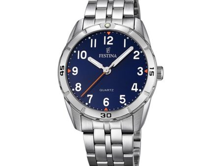 Men s Watch Festina F16907 2 Silver For Cheap