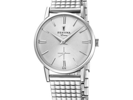 Men s Watch Festina F20256_1 Silver Online now