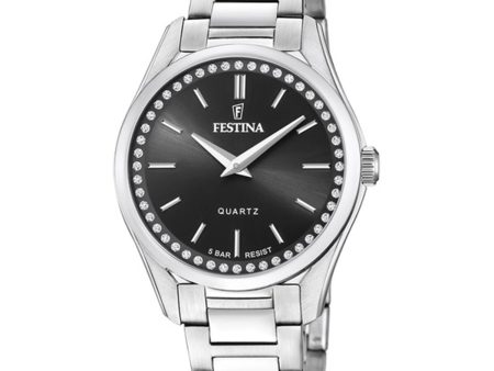 Men s Watch Festina F20583 4 Black Silver Supply