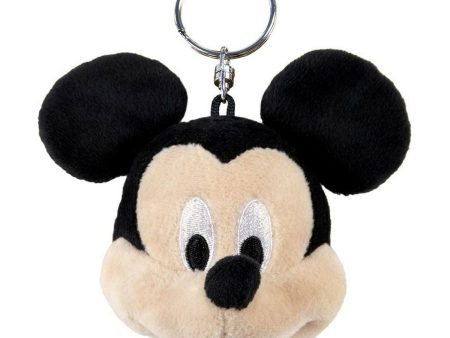 Cuddly Toy Keyring Mickey Mouse Black Online now