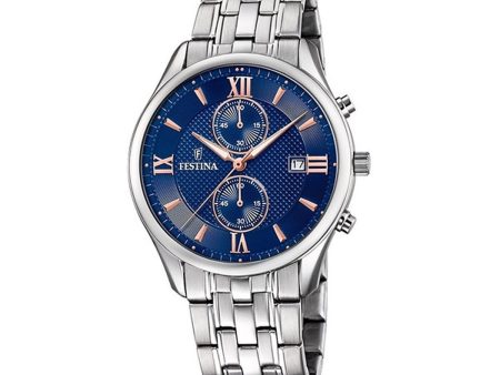 Men s Watch Festina F6854 6 Silver Online