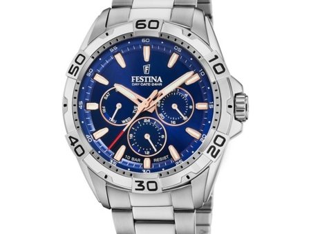 Men s Watch Festina F20623 2 Silver For Discount