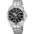 Men s Watch Festina F20445 3 Black Silver For Cheap