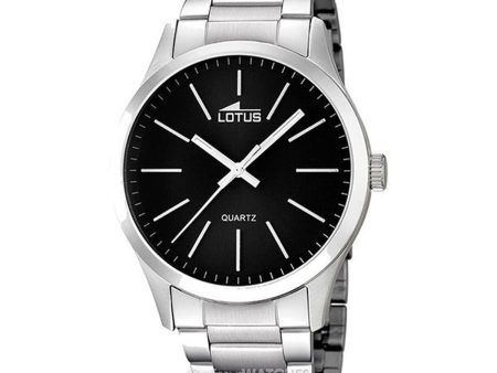 Men s Watch Lotus 15959 3 Black Silver Cheap