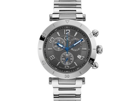 Men s Watch Guess Y68001G5MF Grey Silver Online Sale