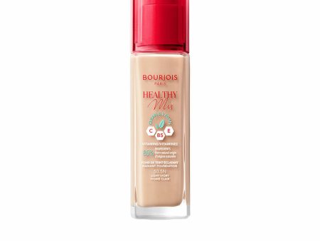 Liquid Make Up Base Bourjois Healthy Mix Nº 50.5N Light ivory 30 ml Hot on Sale