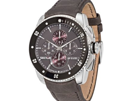 Men s Watch Sector 350 Grey (Ø 45 mm) Discount