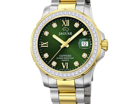 Men s Watch Jaguar J893 3 Green Supply